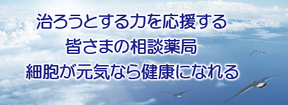 治ろうとする力を応援する皆さまの相談薬局